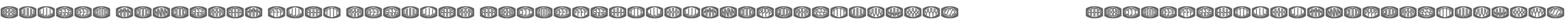 Bulged Monogram Flat Regular