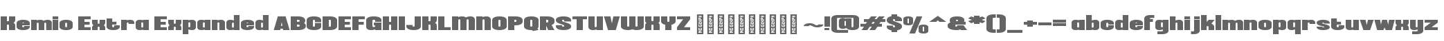 Kemio Extra Expanded