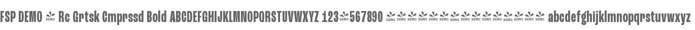 FSP DEMO - Rc Grtsk Cmprssd