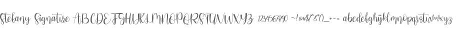 Stefany Signature