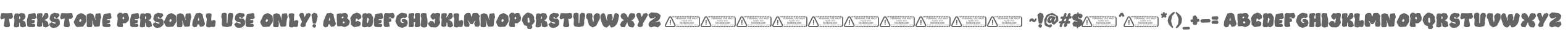 Trekstone PERSONAL USE ONLY!