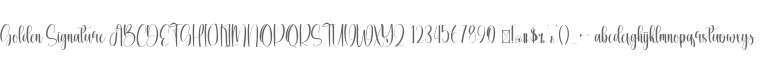 Golden Signature