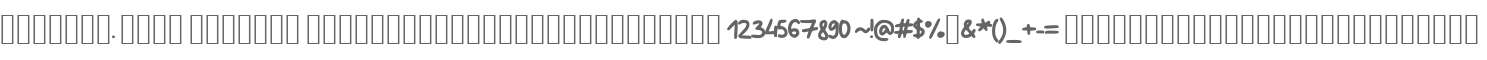 Stories. Font Regular