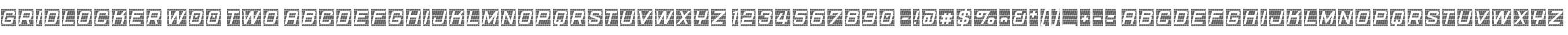 Gridlocker W00 Two