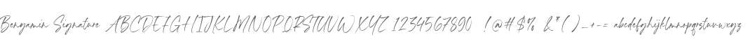 Benyamin Signature