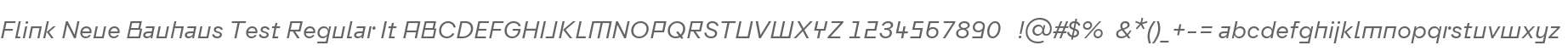 Flink Neue Bauhaus Test