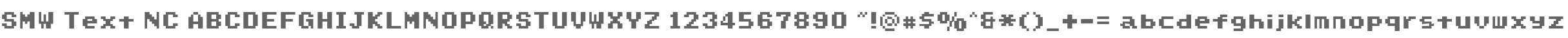 SMW Text NC