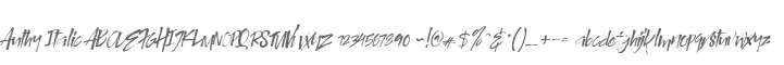 Authy Italic