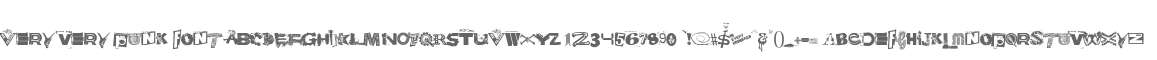 Very very punk font