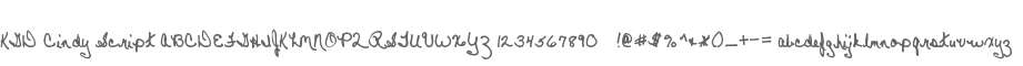 KGD Cindy Script