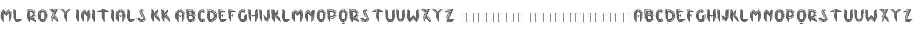 ML Roxy Initials KK