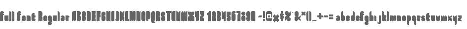 full font Regular