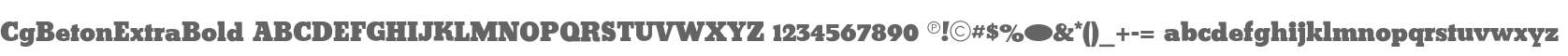 CgBetonExtraBold