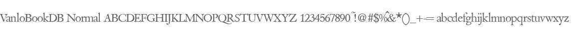 VanloBookDB Normal