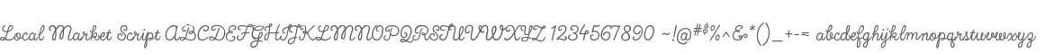 Local Market Script