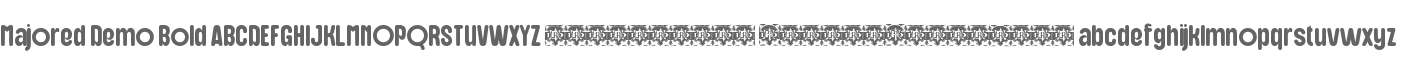Majored Demo Bold