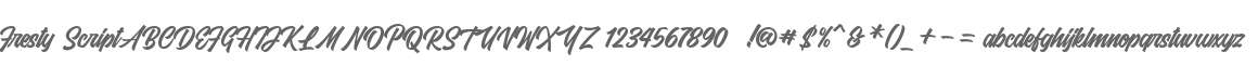 Fresty Script