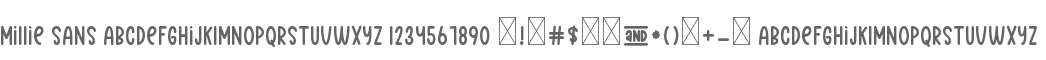 Millie Sans