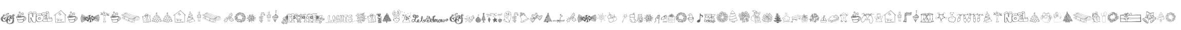 Janda Xmas Doodles W95 Reg