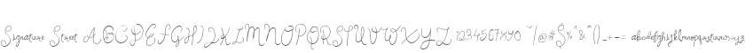 Signature Street