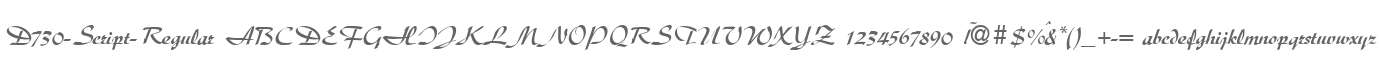 D730-Script-Regular