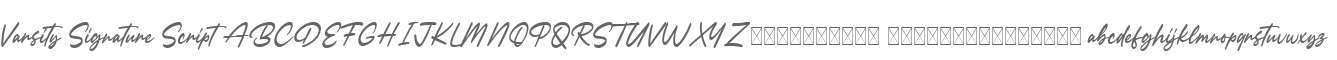 Varsity Signature Script