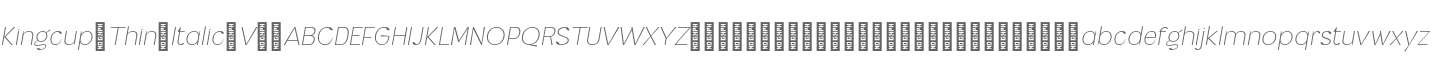 Kingcup Thin