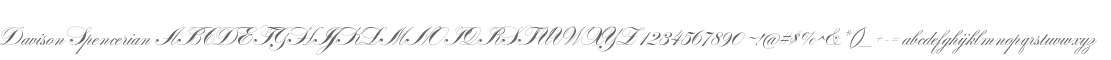 Davison Spencerian