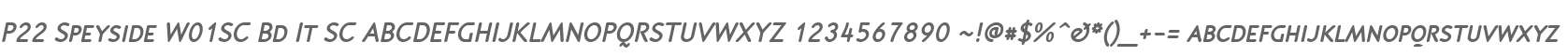 P22 Speyside W01SC Bd It SC