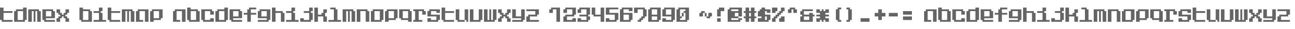 Tdmex Bitmap