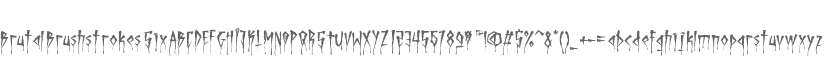 Brutal Brushstrokes Six