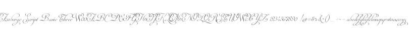 Auberge Script Basic Three W00