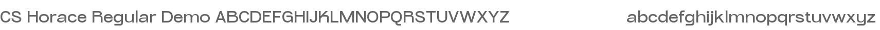 CS Horace Demo