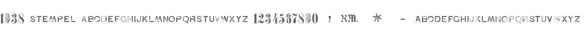 1938 STEMPEL