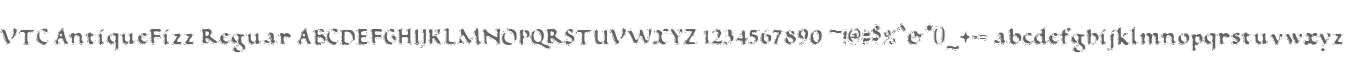 VTC AntiqueFizz Reguar