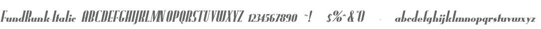 FundRunk-Italic