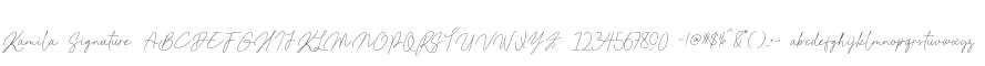 Kamila Signature
