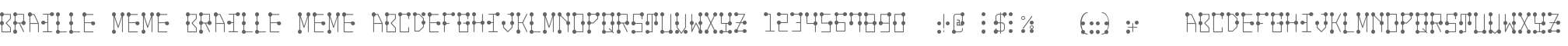 Braille Meme