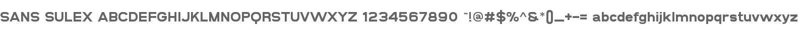 SANS SULEX
