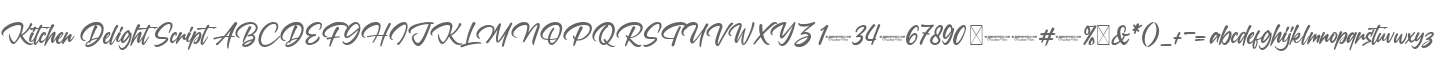 Kitchen Delight Script