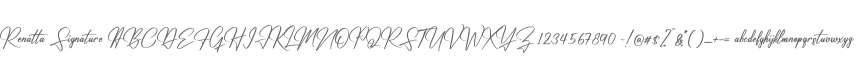 Renatta Signature