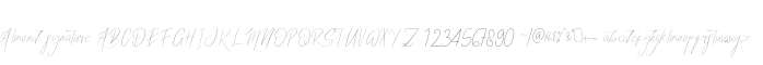 Almond signature