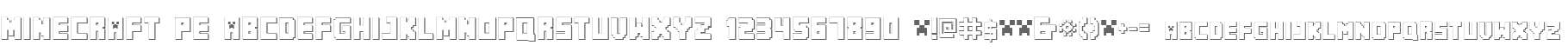 MINECRAFT PE