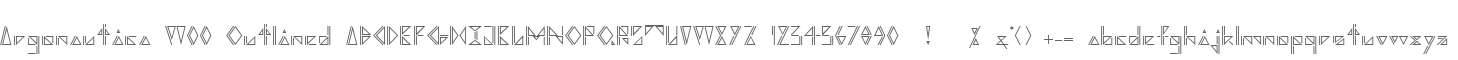 Argonautica W00 Outlined