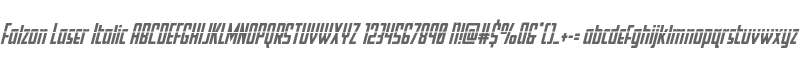 Falzon Laser Italic