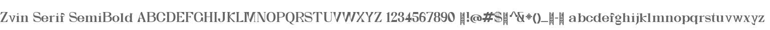 Zvin Serif