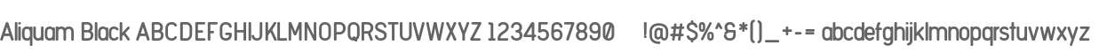 Aliquam Black