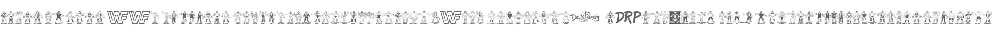Retro Hasbro WWF Figures