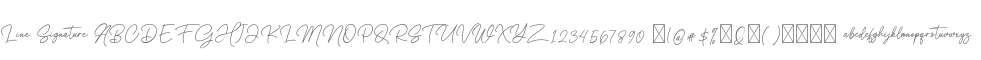 Line Signature