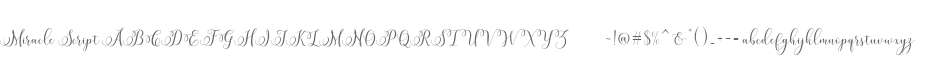 Miracle Script